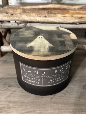 Sand + Fog Haunted Harvest Gothic Rustic Cottagecore inspired Scented Candle NEW
